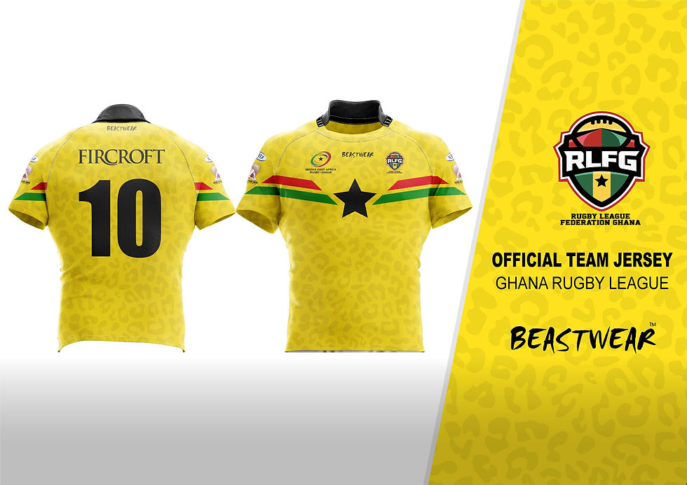 Thumbnail: Ghana Rugby League Jersey