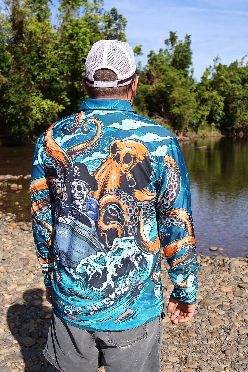 Thumbnail: Collared Fishing Shirt - UNISEX