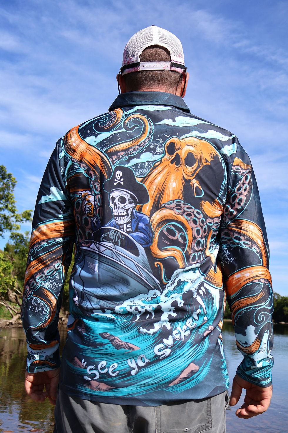 Thumbnail: Collared Fishing Shirt - UNISEX