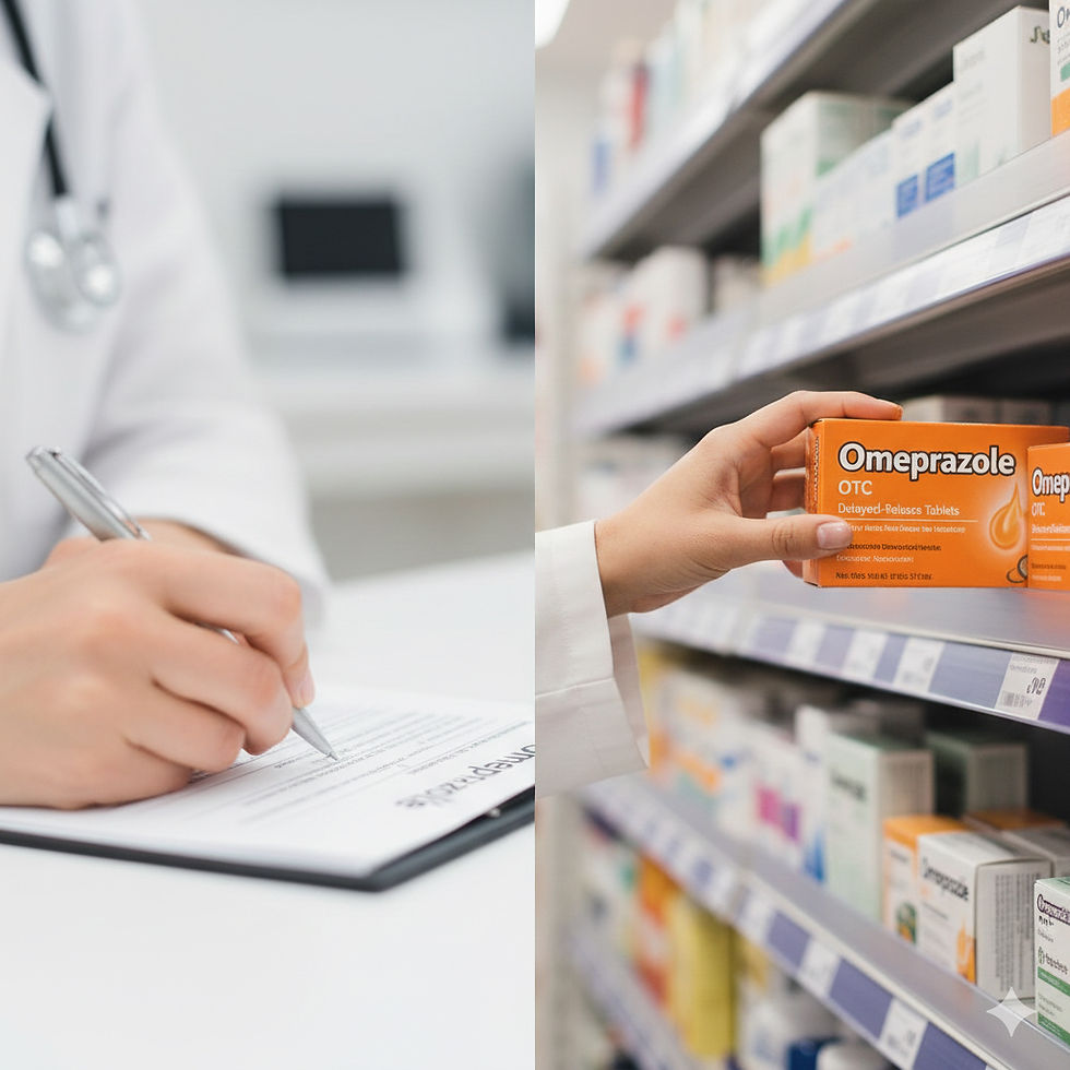 Omeprazole: From Prescription to OTC Relief