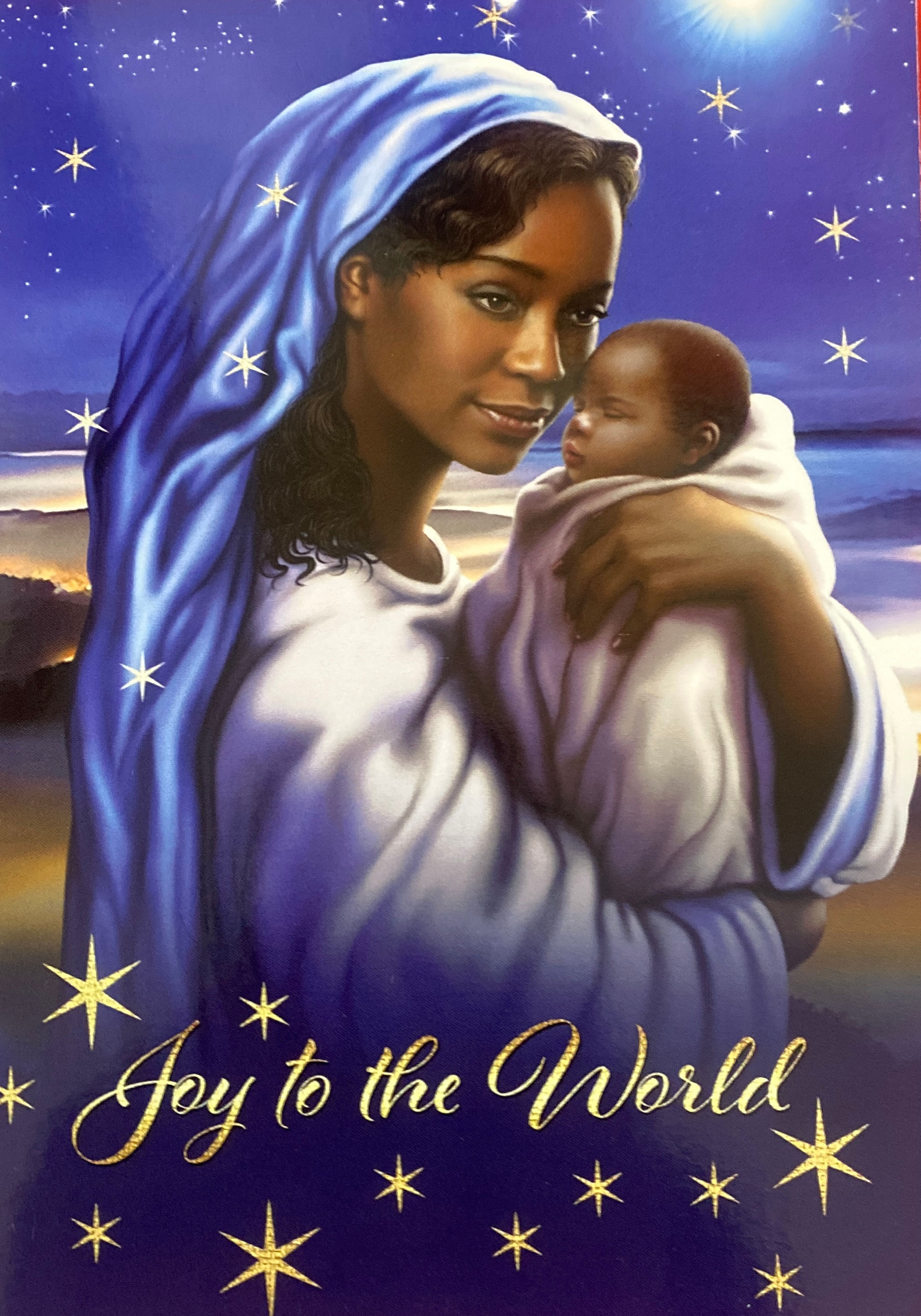 Mother Mary and Child Jesus Nativity Card 2