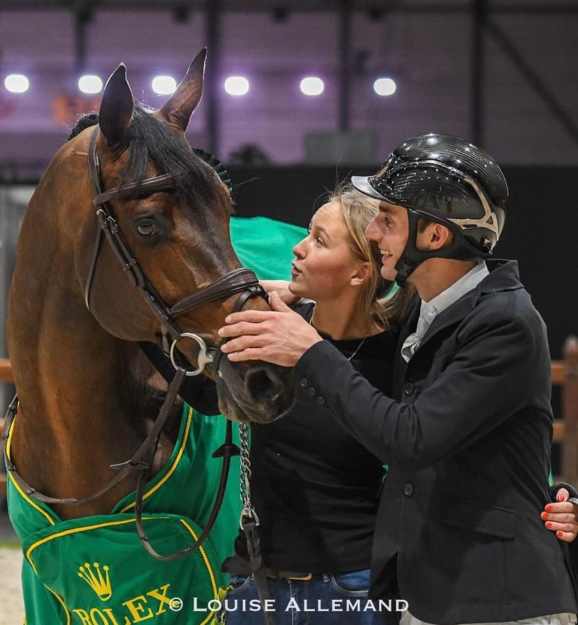 Richard Vogel et sa groom