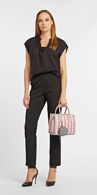Valentino Bag styled with black elegant look