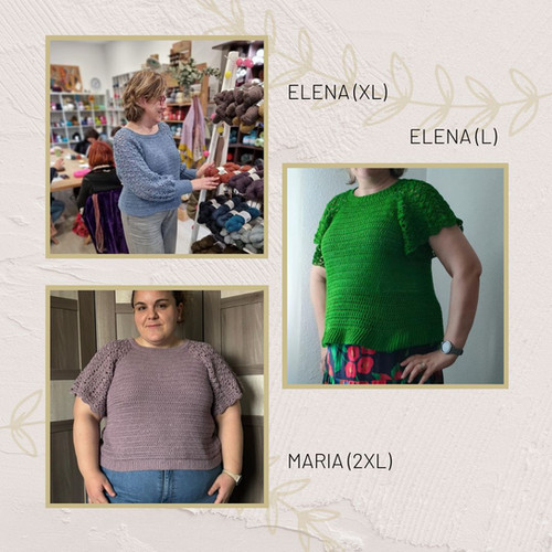 Olivia Top | Crochet Pattern | Larami Loops