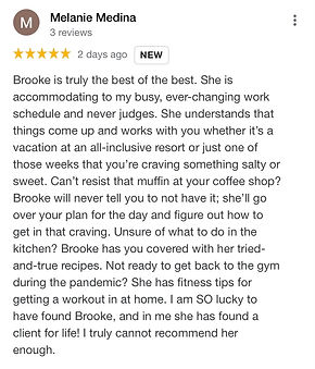 Nutritionist services