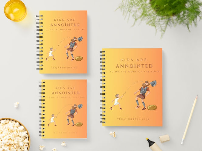 Cuaderno para niños con líneas universitarias