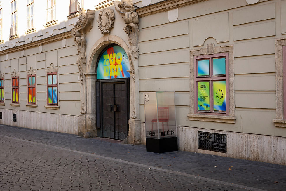 360DBP exhibiton on the Budapest Design Week