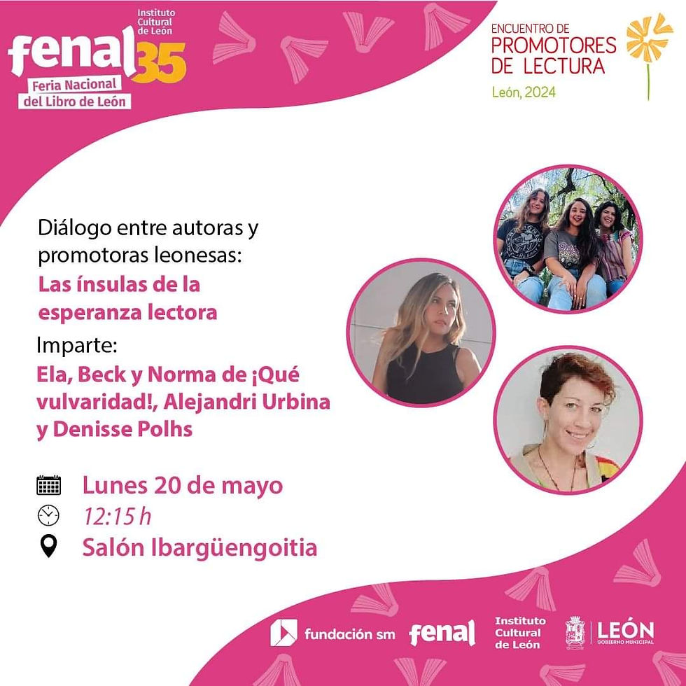 Diálogo entre autoras y promotoras de lectura: Las ínsulas de la esperanza lectora