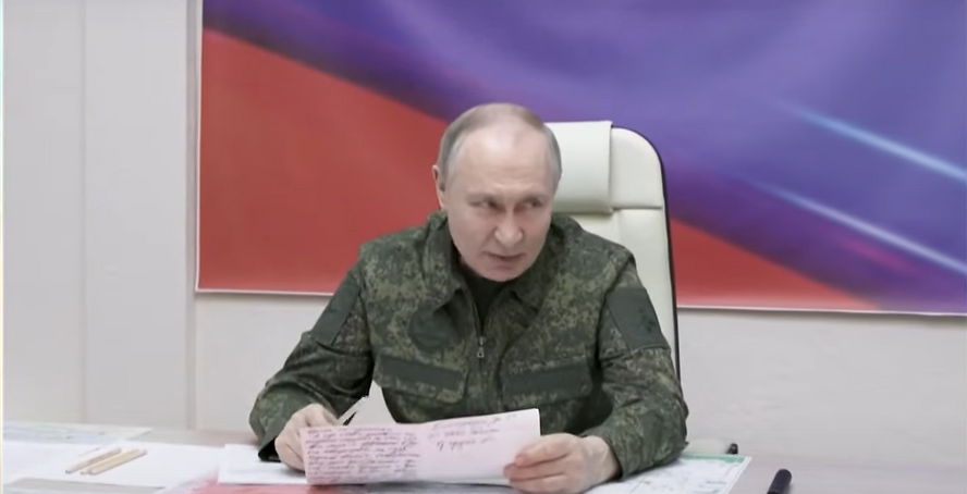 Vladimir Putin, em coletiva de imprensa em Moscou, na Rússia | Reprodução/ Youtube CNN Brasil