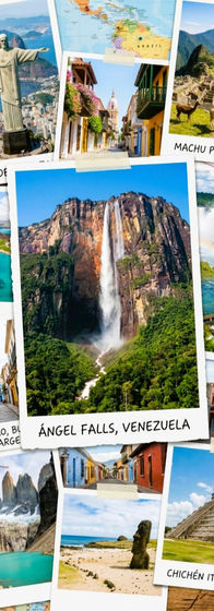 Boletos aéreos, alojamientos, traslados, guías turísticos, paquetes turísticos, seguro de viajes y Tours, en todos los países de Lationamérica.