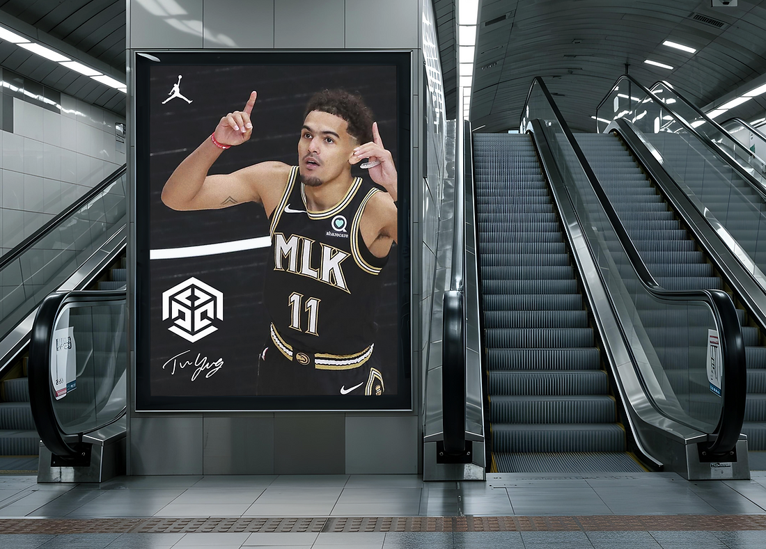 Trae Young Subway Ad