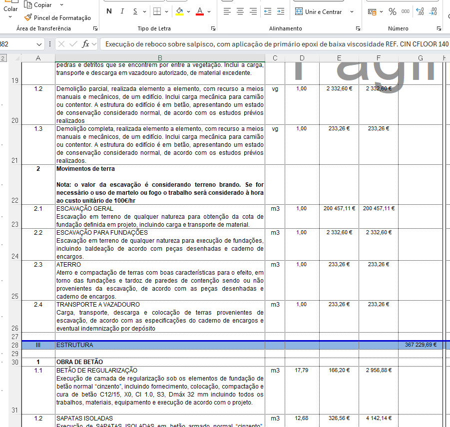 Estimativa orçamental