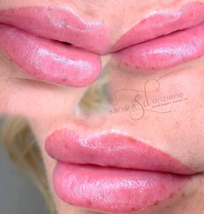 Lips - Aquarell Effect