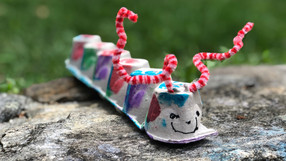 Egg Carton Caterpillar