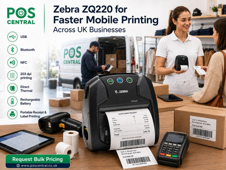 Zebra ZQ220 for Faster Mobile Printing Across UK Businesses