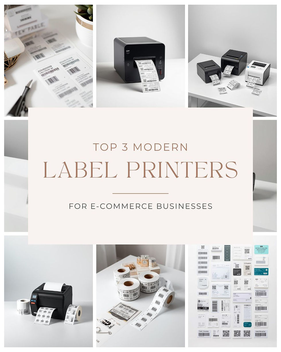 label printers with label rolls