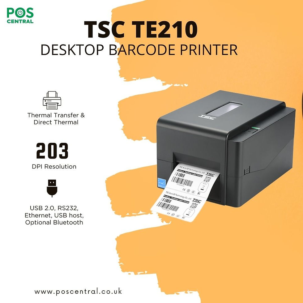 TSC TE210 Desktop Barcode Printer