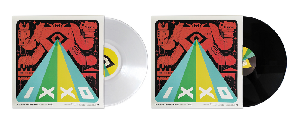 Dead Neanderthals_IXXO_Records Black + Clear