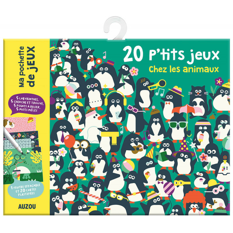Auzou kids travel games illustration loulou and tummie