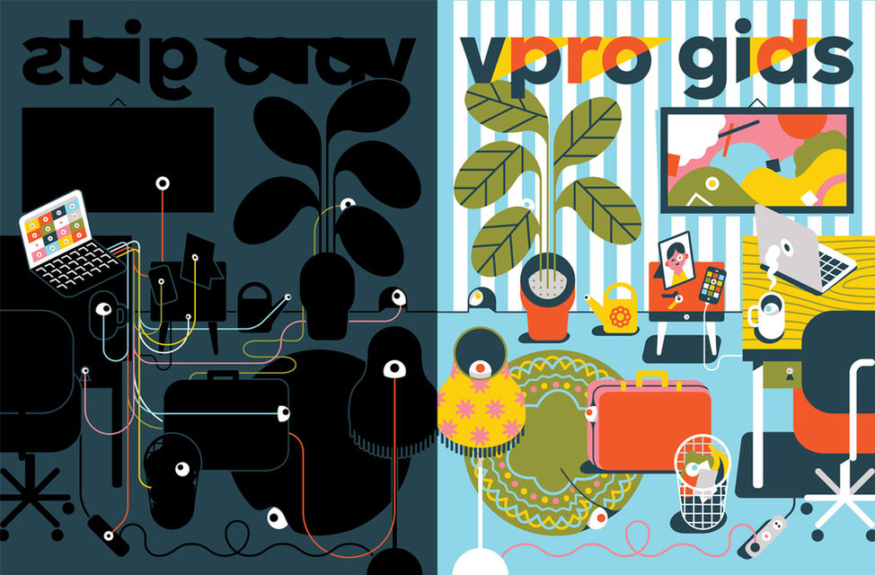 cover illustration vpro magazine