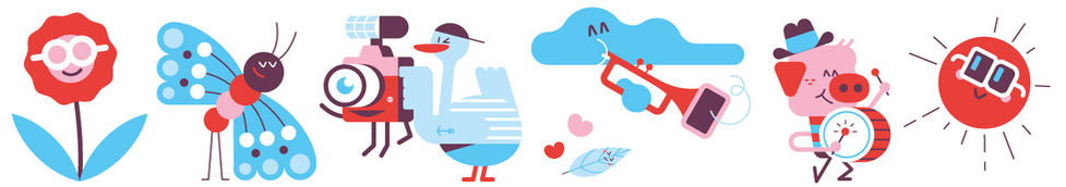 illustrations program booklet cultural centra