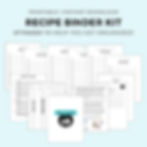 recipe binder kit