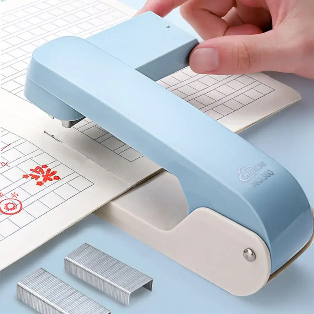 Multifunctional Metal Stapler Use 24/6 26/6 Staples 360 Degree Rotary
