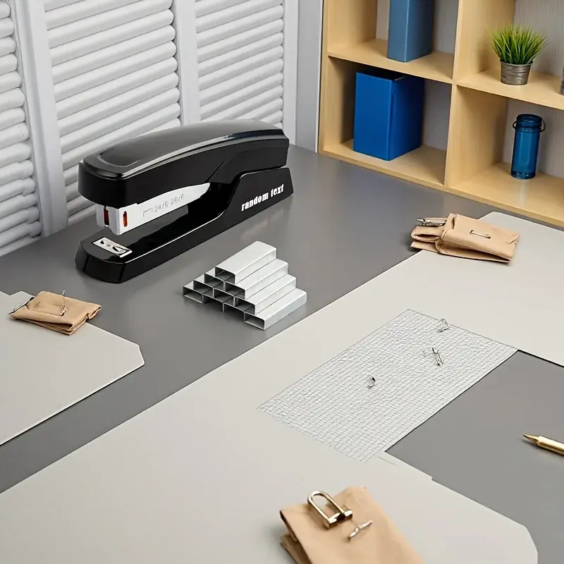 Thumbnail: Professional Durable Stapler with 1000 Nails Binding up to 25 Sheets