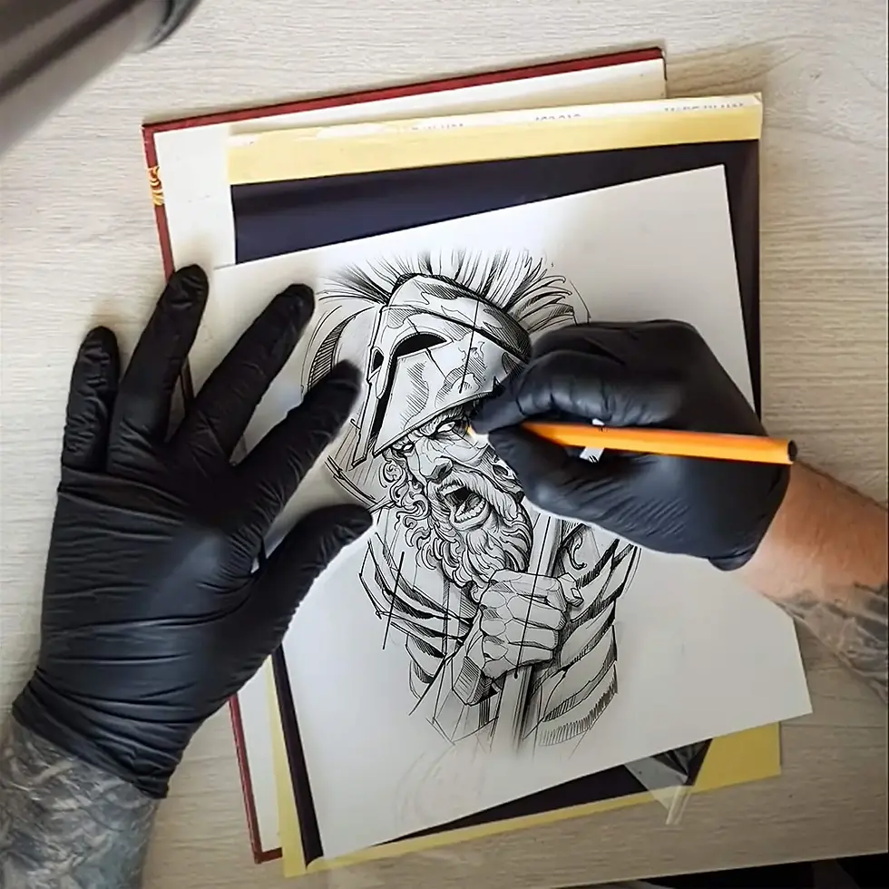 Thumbnail: 10/30/50/100Pcs Tattoo Transfer Pape High Quality A4 Size Copy Paper
