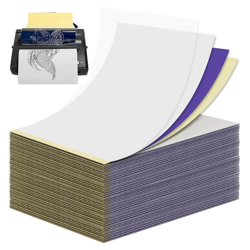Thumbnail: 200/50/5PCS Tattoo Transfer Paper Carbon Thermal Stencil Copy Tracing