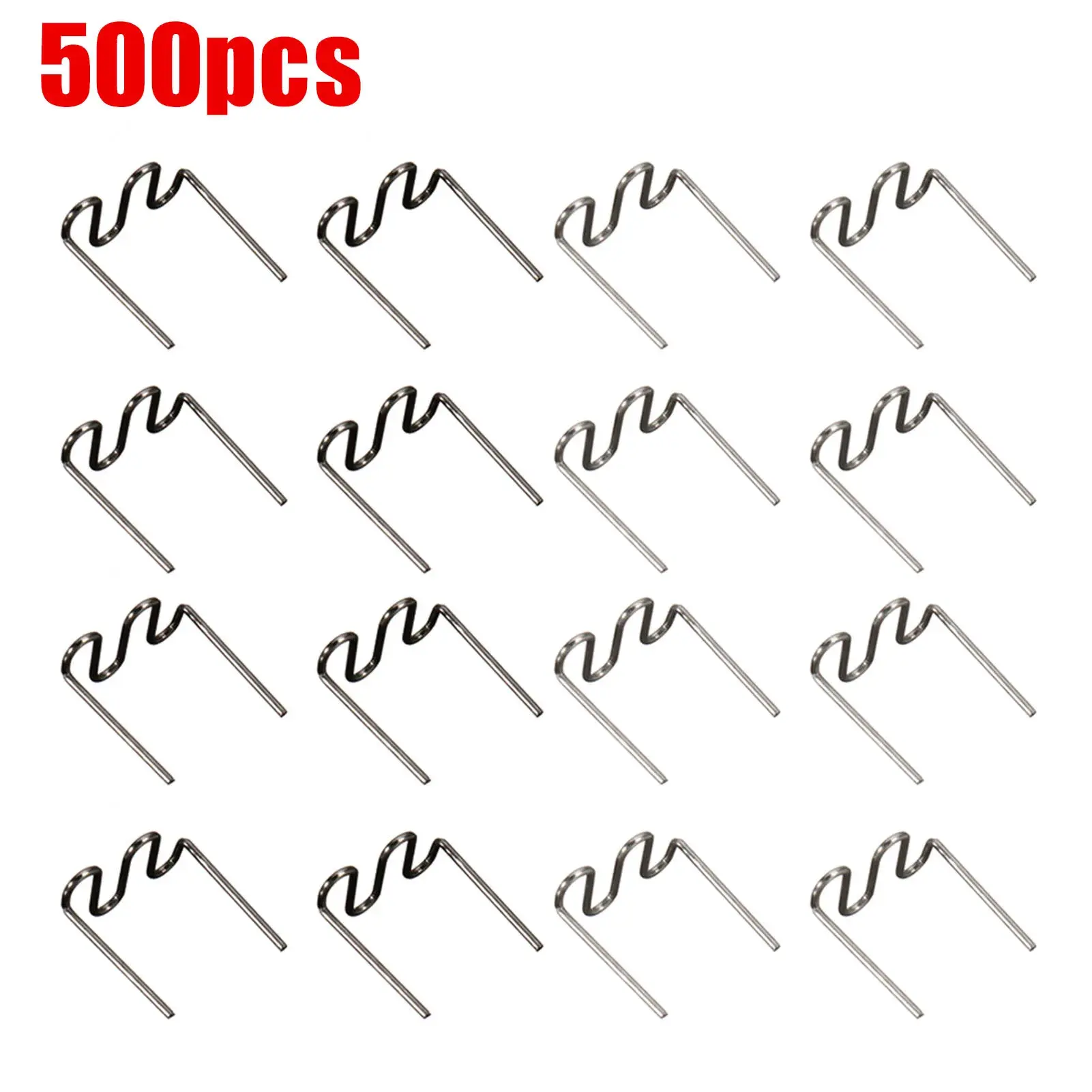 500PCS Hot Stapler Staples For Plastic Welder 0.6/0.8mm Repair