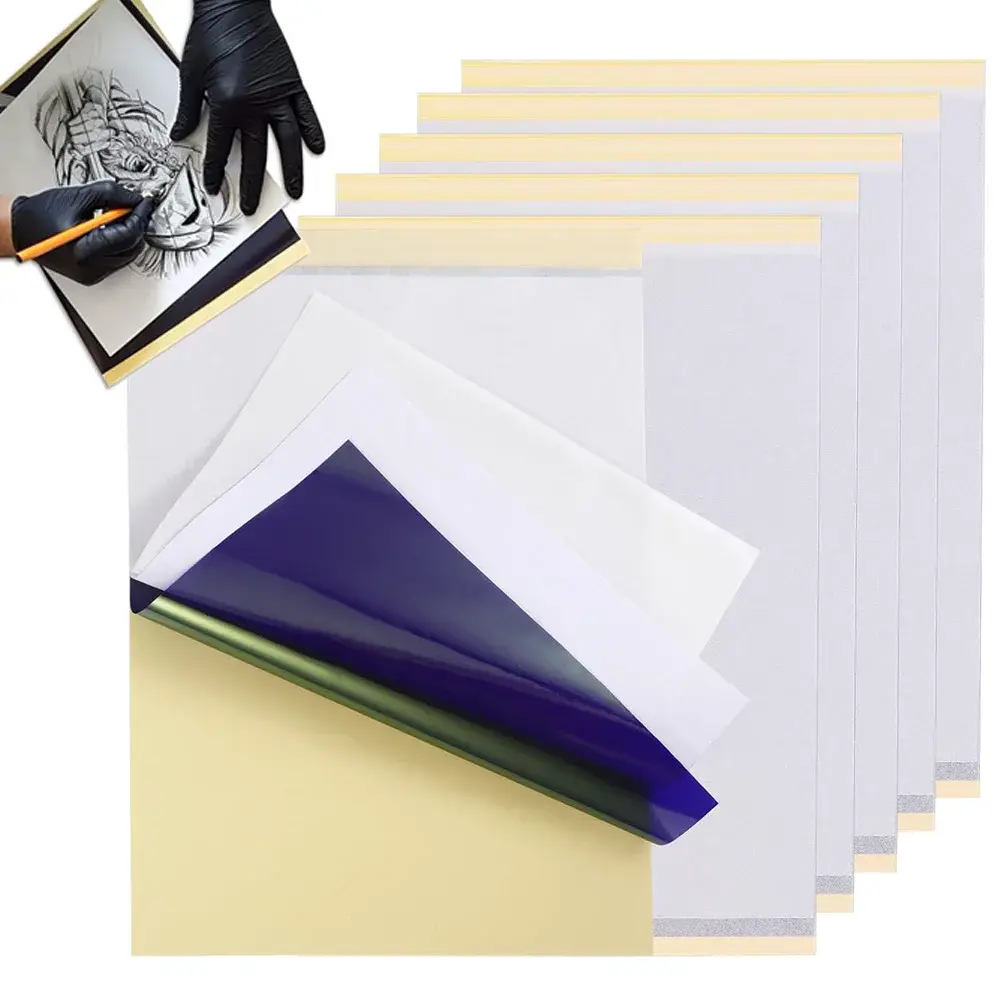 200/100/50/5PCS Tattoo Transfer Paper A4 Tattoo Stencil Paper Copy