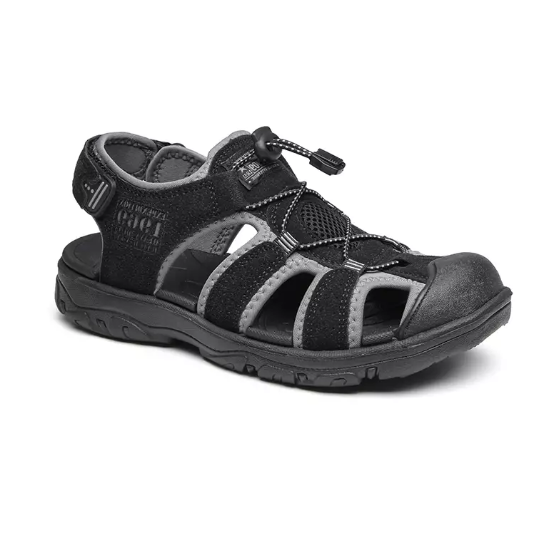 Thumbnail: Heel Velcro Strappy Sandals KB1809