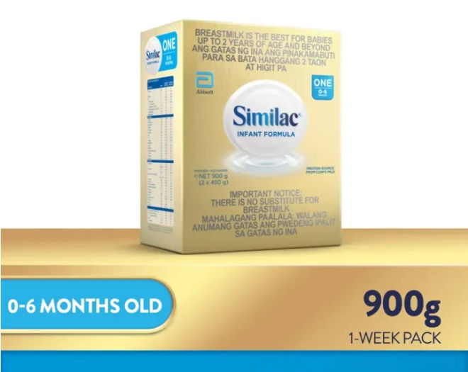 Similac 900g Infant Formula for 0-6 Months Milk Powder