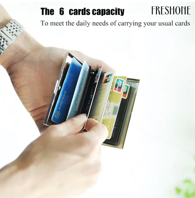 Thumbnail: Anti-theft RFID Credit Card Holder