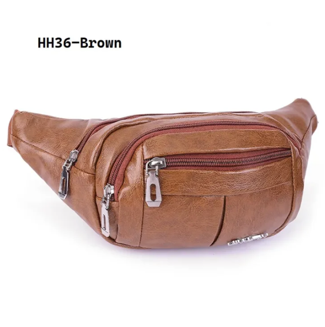 Thumbnail: Genuine Leather waist bag