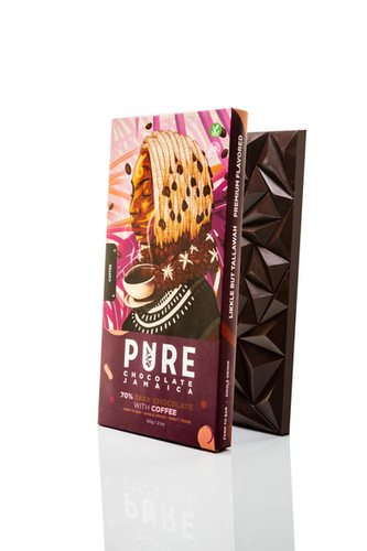 70% PURE Dark Chocolate with Coffee | Pure Chocolate