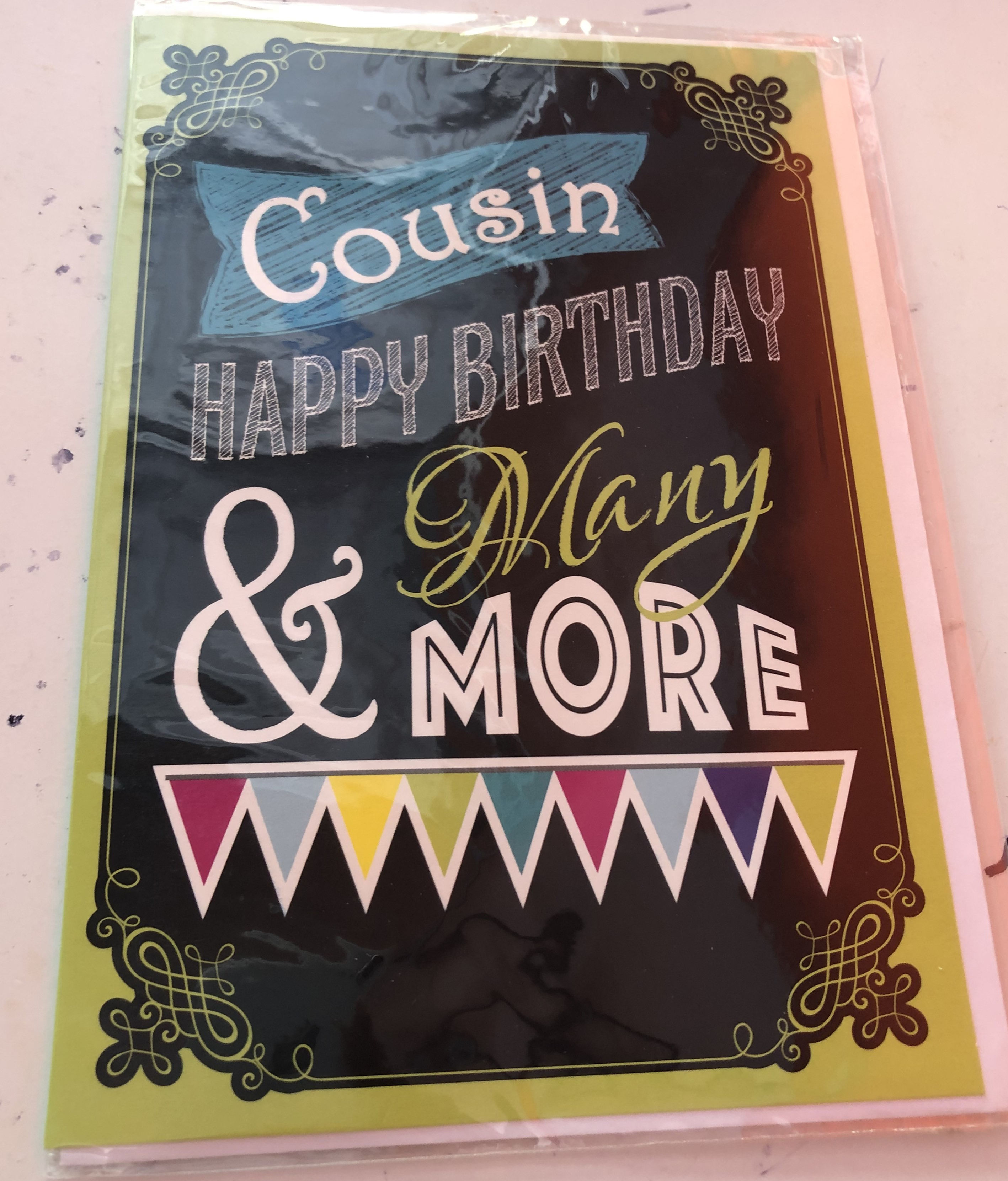 Cousin Birthday Card