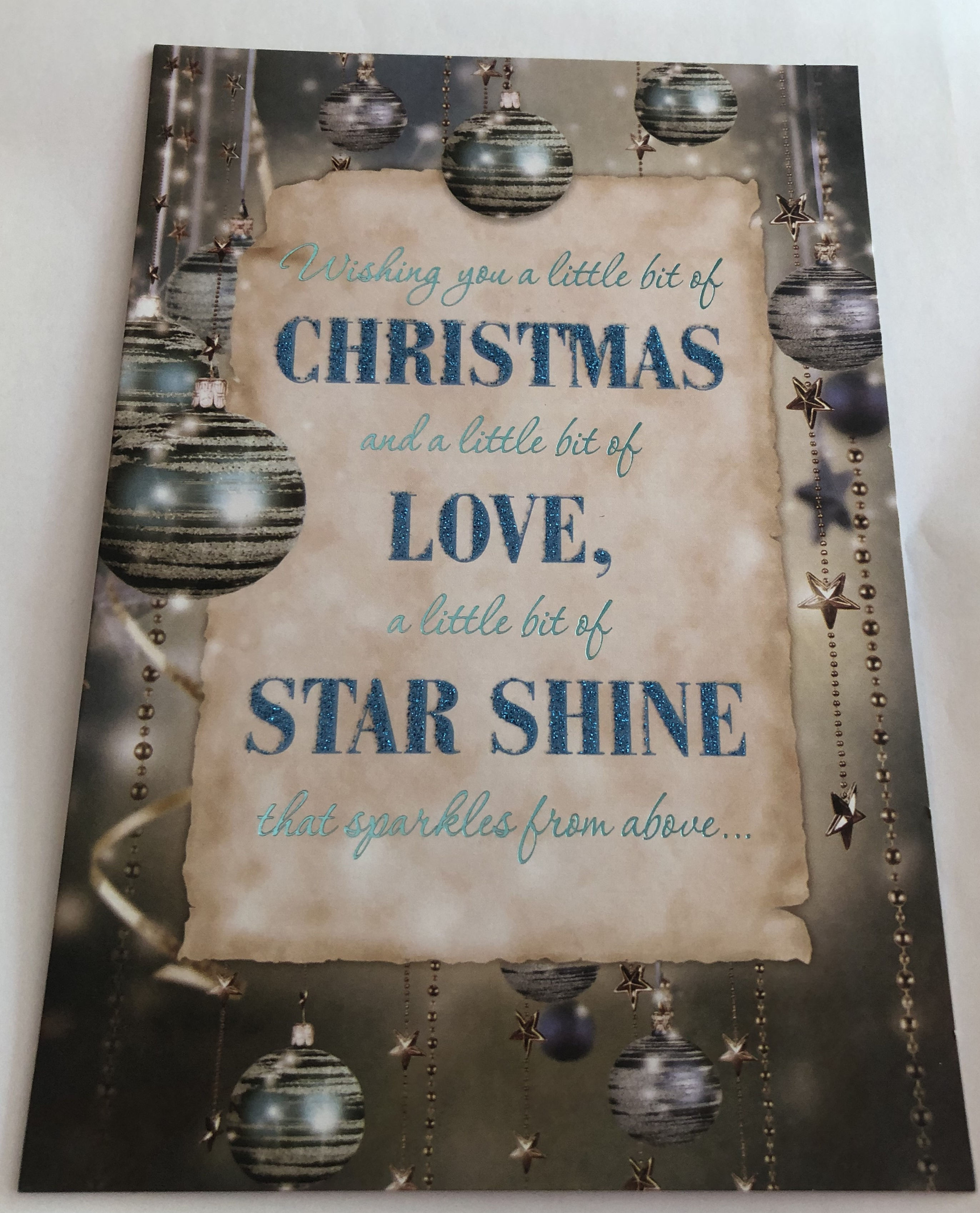 Wishing you a little bit of Christmas