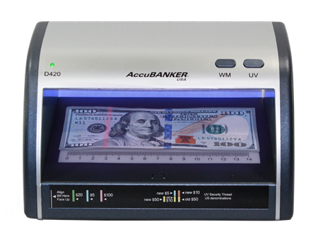 DESK TOP-ACCUBANKER D-420-LED