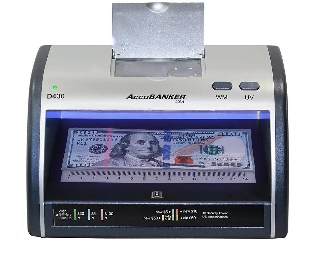DESK TOP-ACCUBANKER D-430-LED