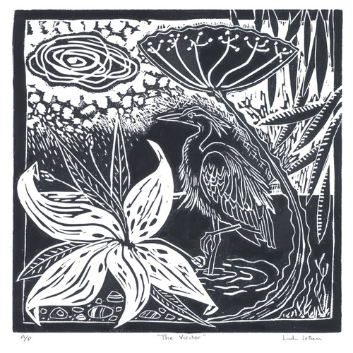 The Visitor by Linda Lethem Chalk Gallery Lewes