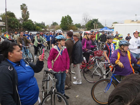 Community Comes Together for Councilmember Blumenfield Bike Ride
