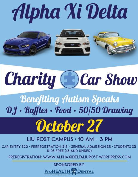 Alpha Xi Delta Autism Charity Car Show