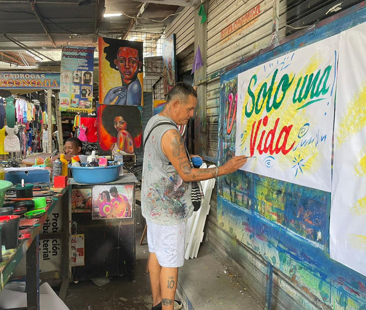 Artstreet in Cartgena de Indias