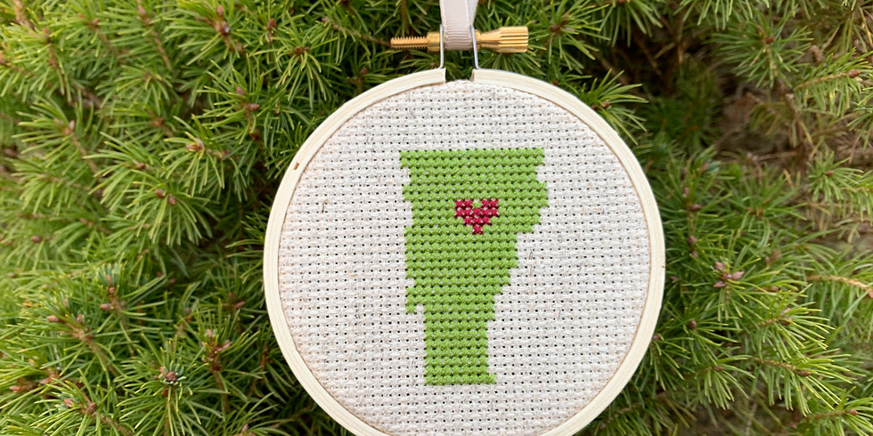 Handmade Gifts: Cross Stitch Ornament