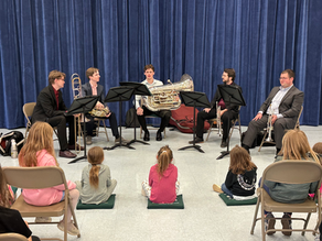 Yale School of Music Brass Quintet Delights Botelle Students