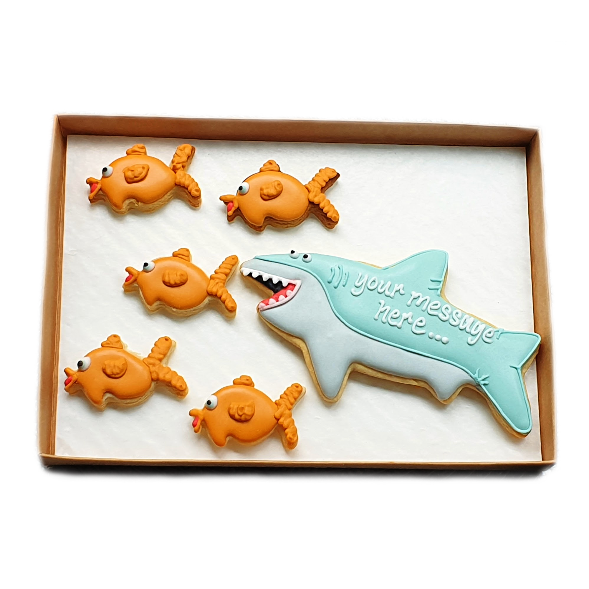 PERSONALISED - SHARK & FISH SET