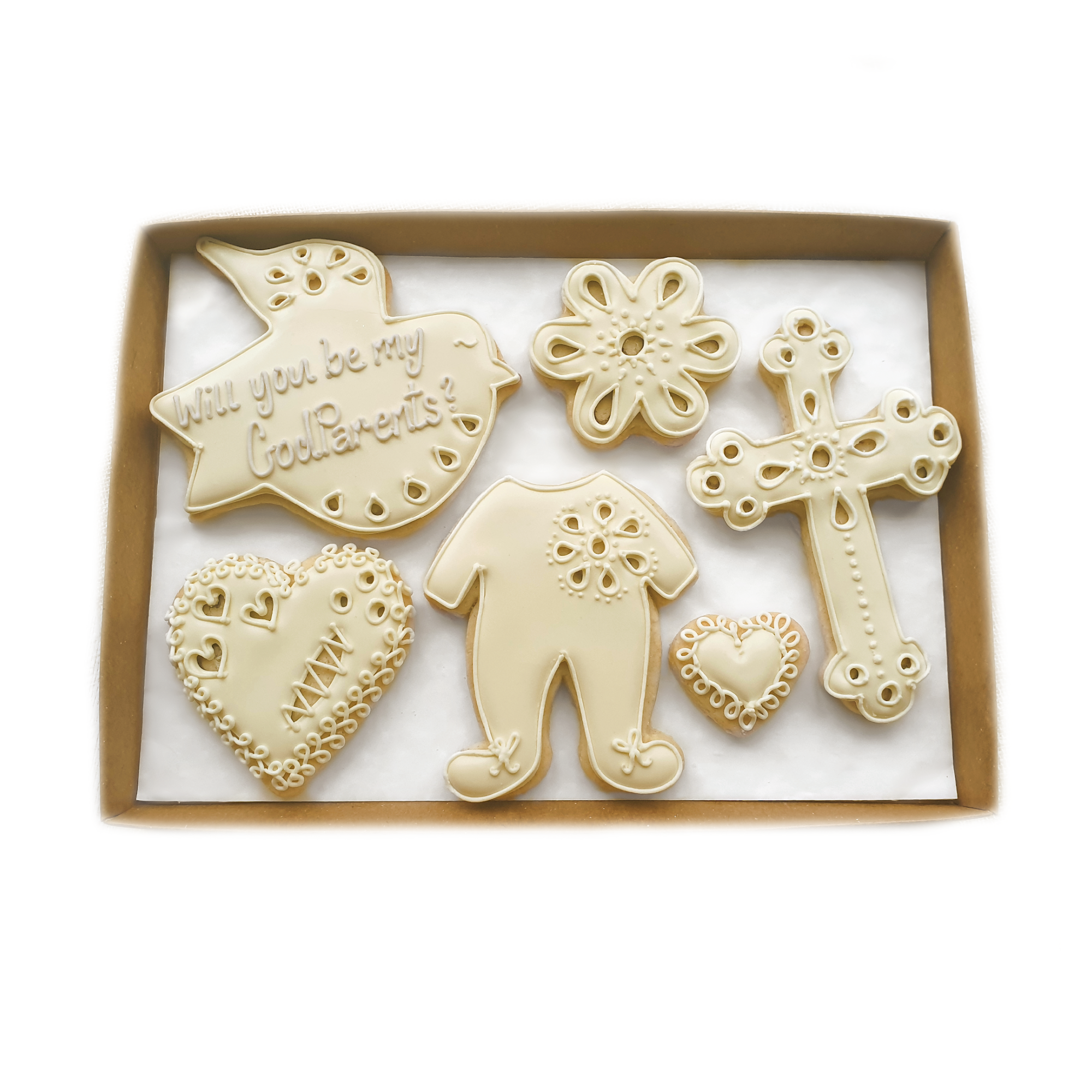 PERSONALISED - GODPARENT PROPOSAL/CHRISTENING SET