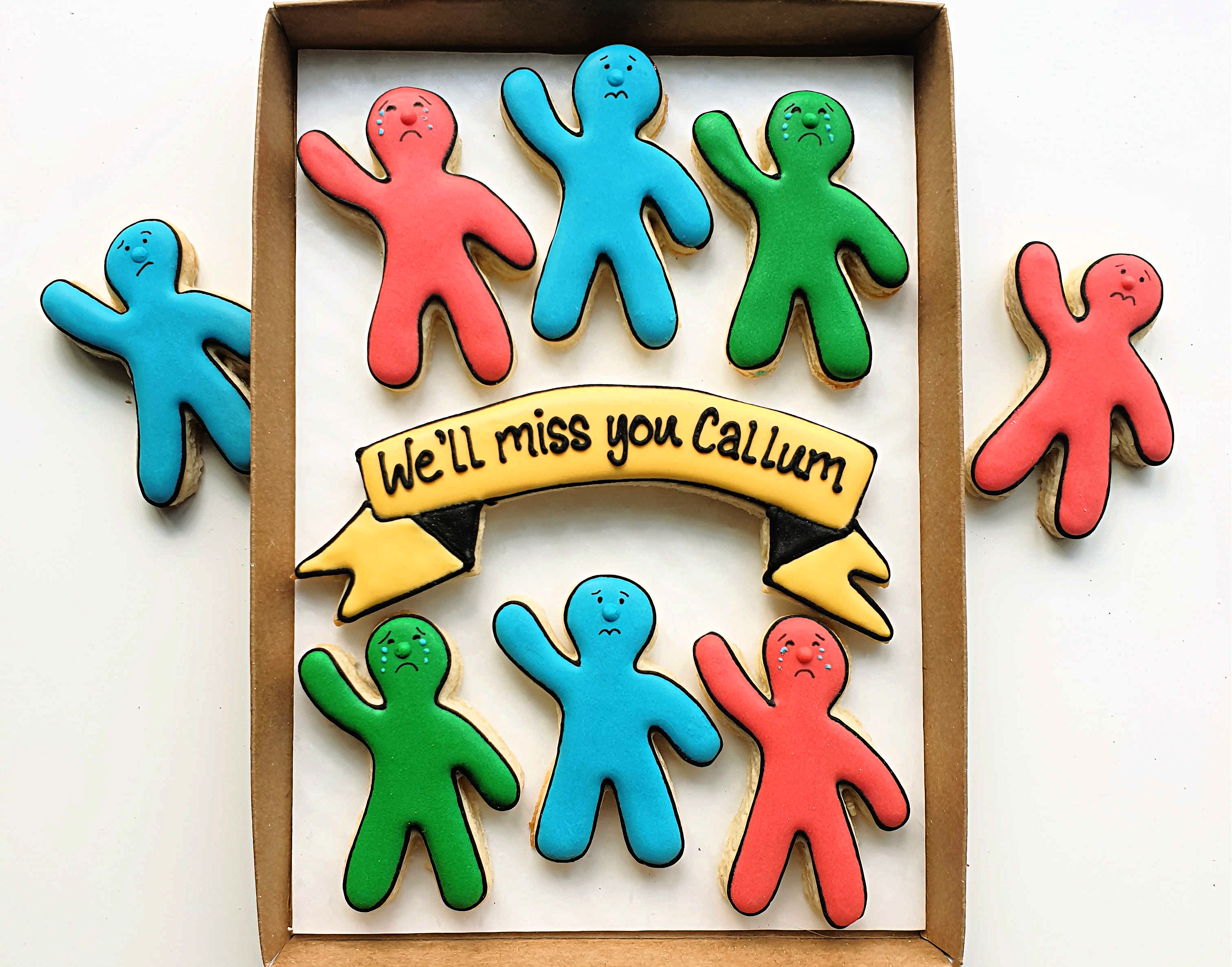 PERSONALISED - LEAVING SET